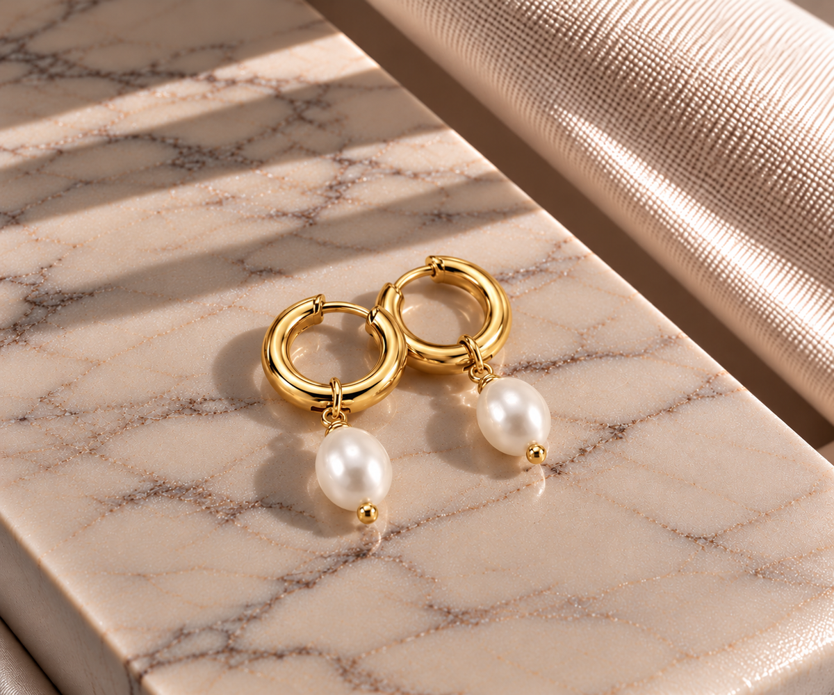 Lucia Earrings - Gold