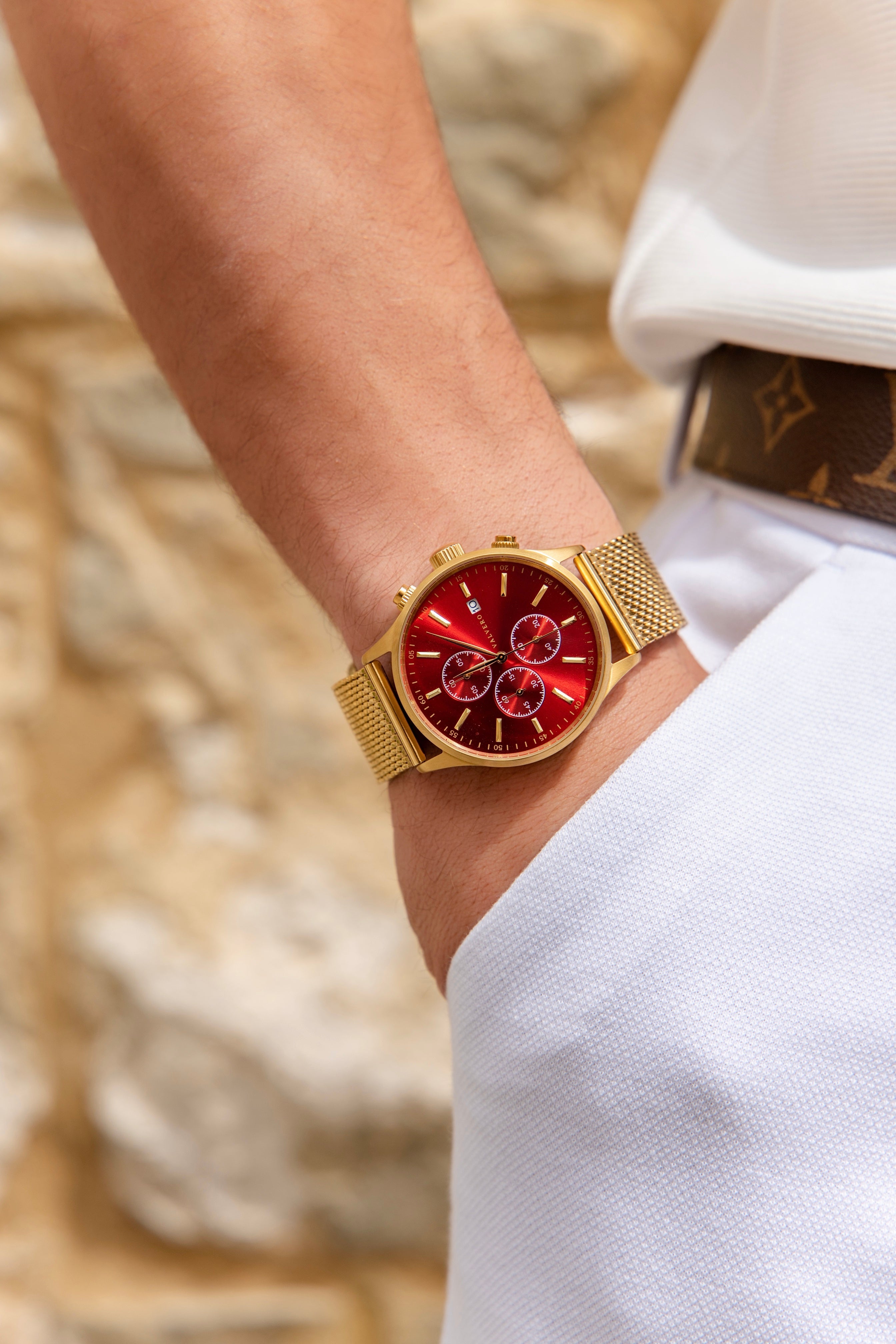 Timeless Set ~ Corso Luxe Gold Rose Watch & Vero Bracelet Luxe Gold