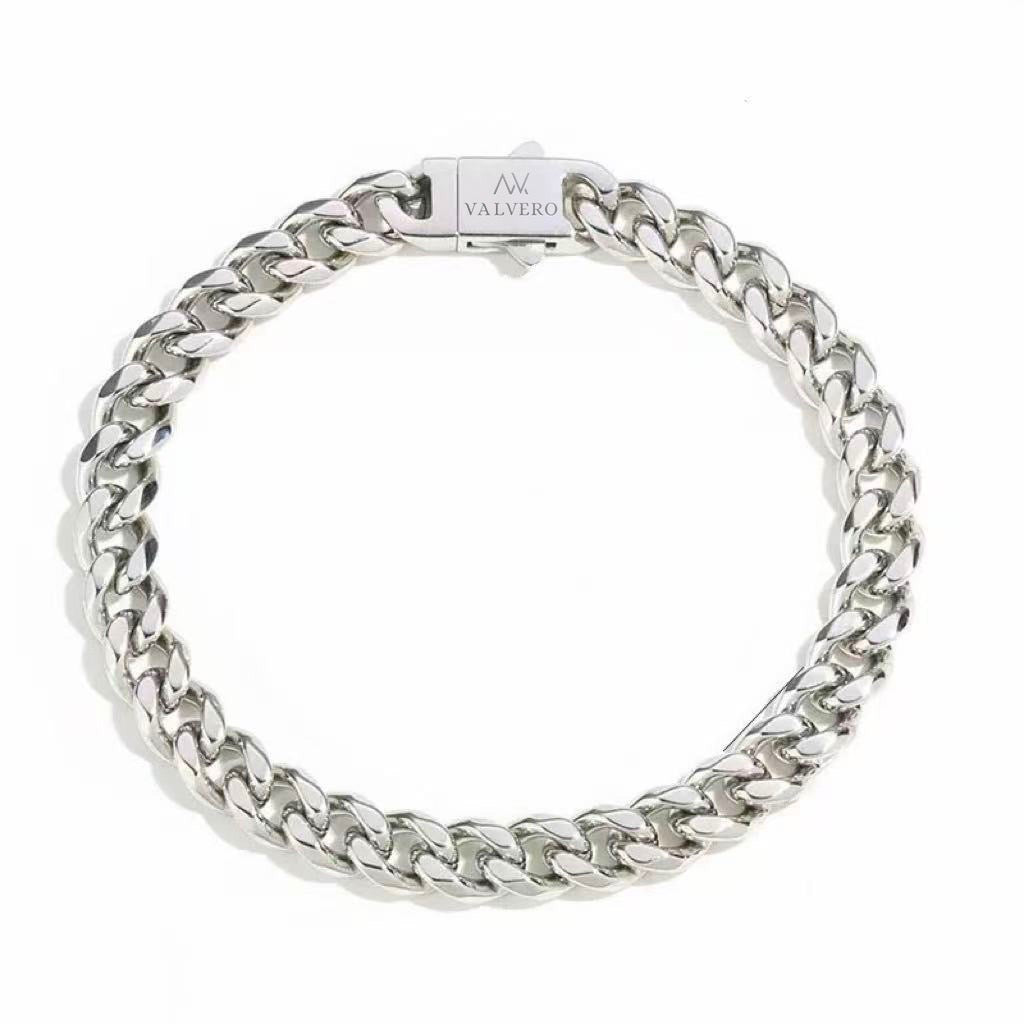 Timeless Set ~ Aire Sterling Teal Watch & Vero Bracelet Sterling Silver