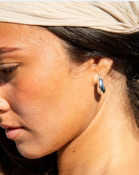 Aria Earrings - Silver