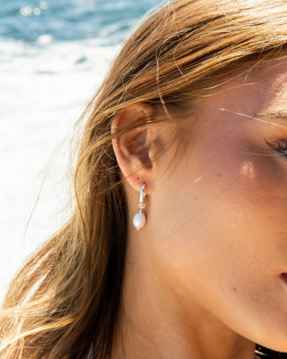 Lucia Earrings - Silver