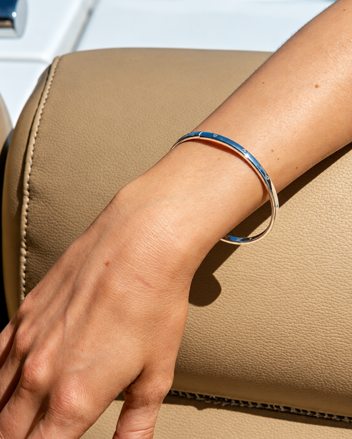 Valentina Bangle - Silver