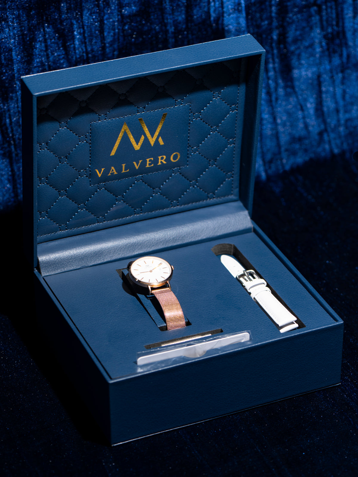 Amara Petite Watch - Rose Gold Ivory