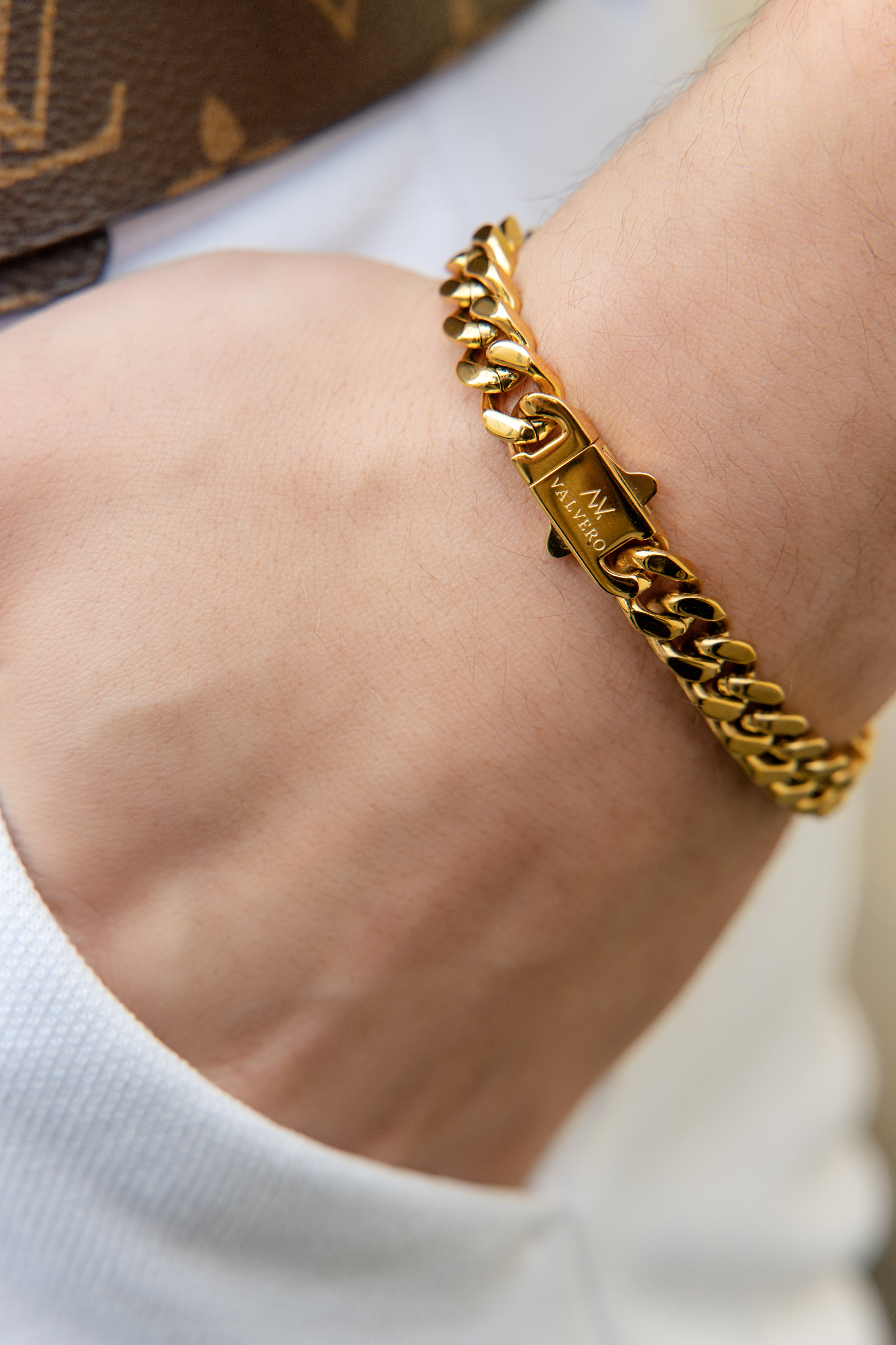 Timeless Set ~ Fiero Luxe Gold Ivory Watch & Vero Bracelet Luxe Gold