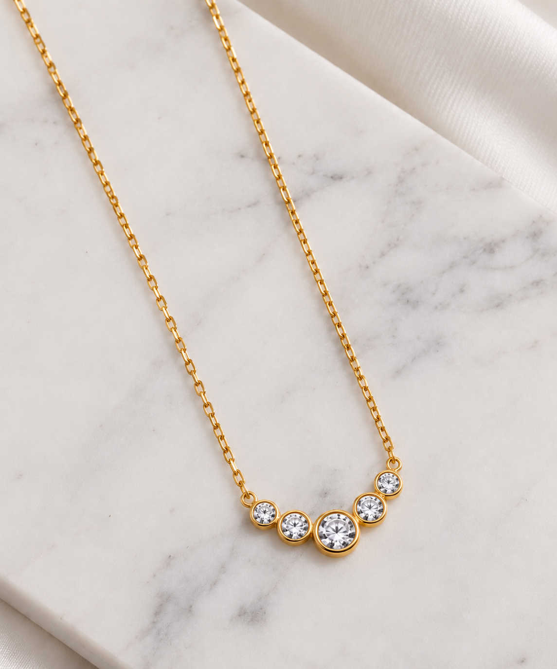 Emilia Necklace - Gold