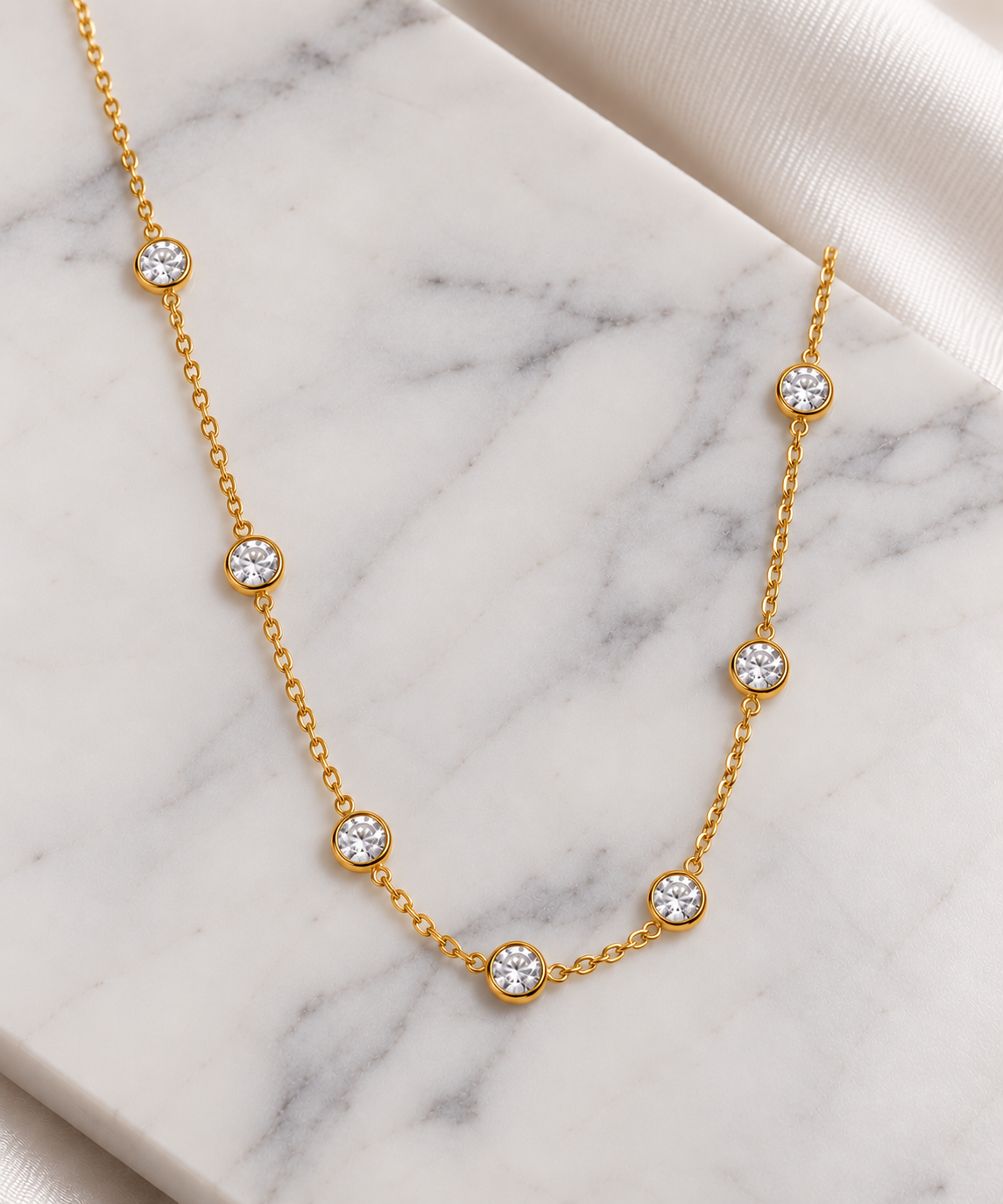 Majella Necklace - Gold