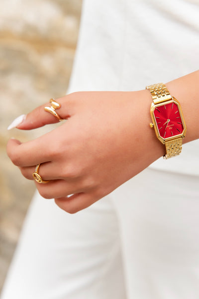 Elliana Watch - Luxe Gold Rose