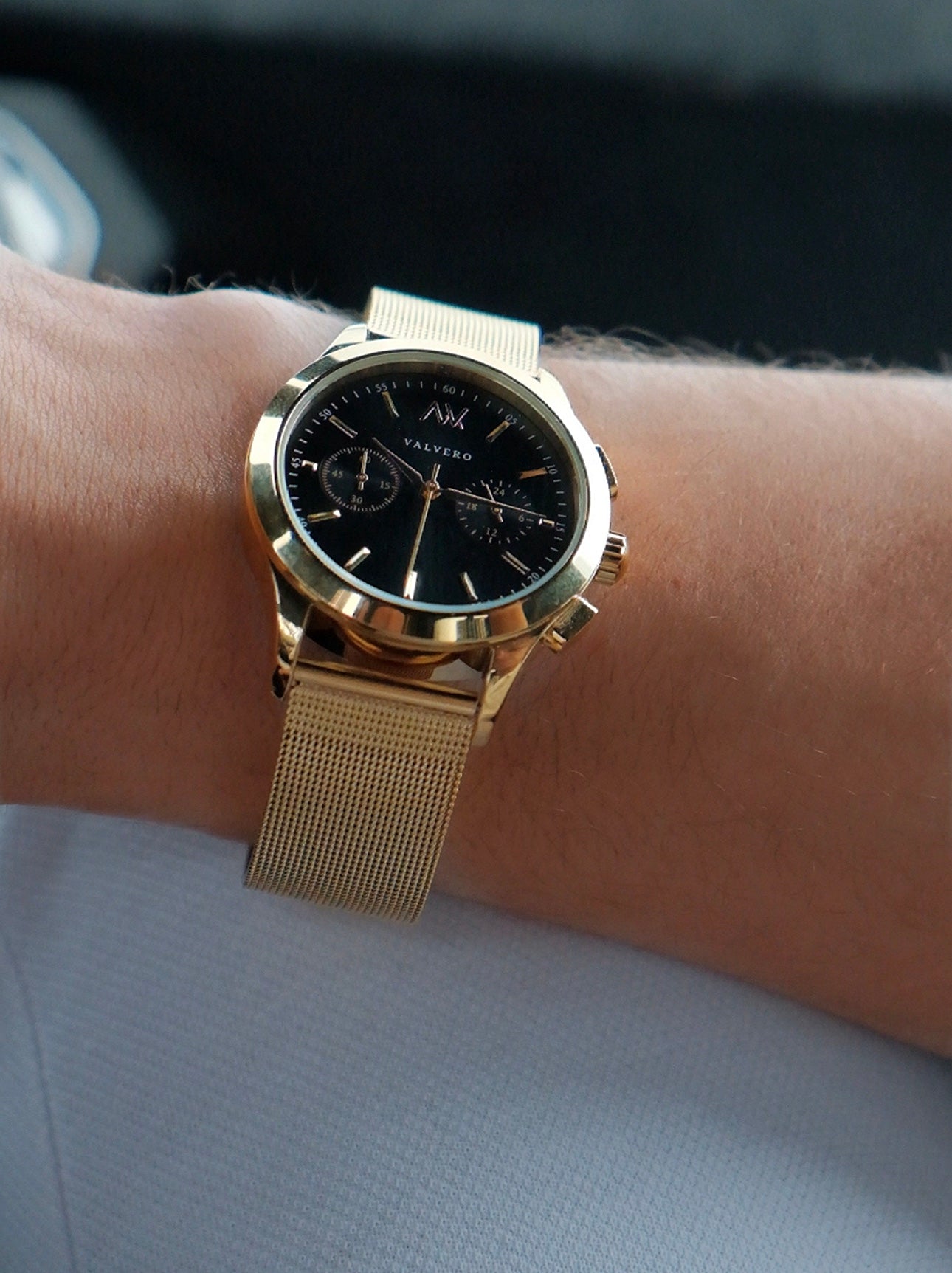 Inferno Watch - Luxe Gold Black