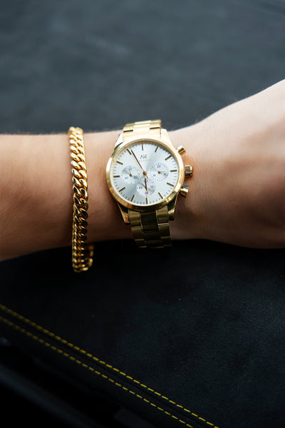 Fiero Watch - Luxe Gold Ivory