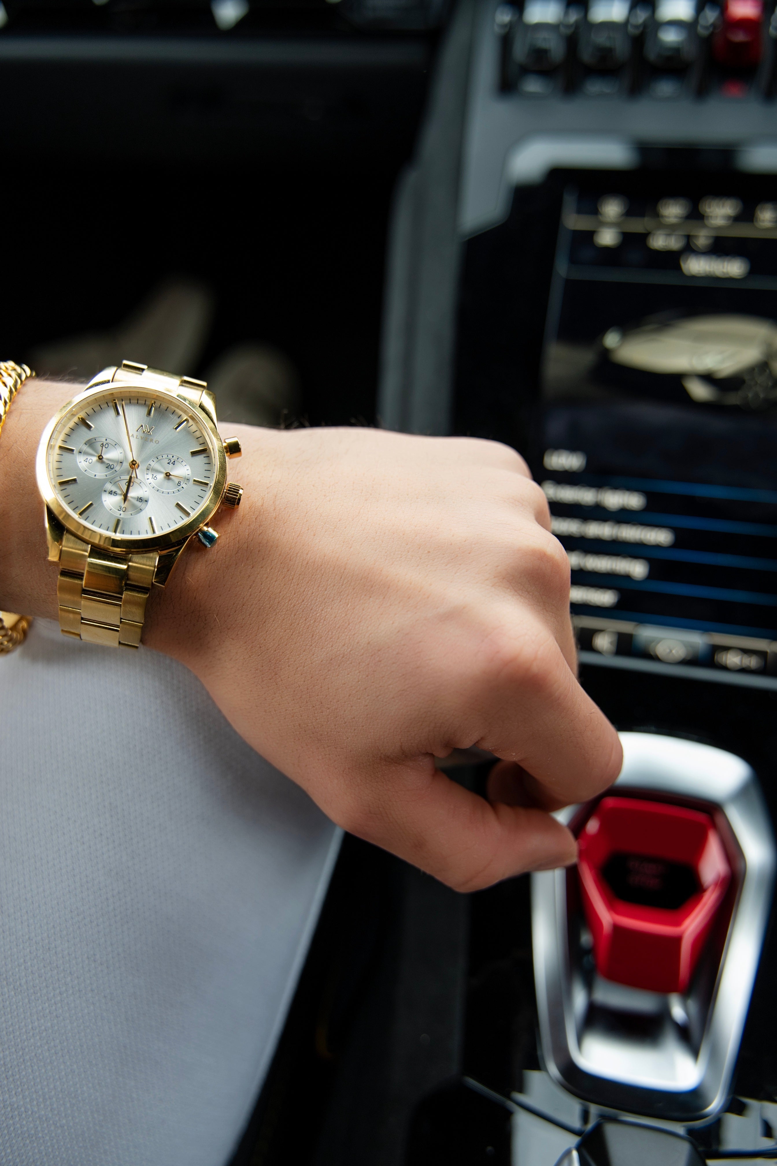 Fiero Watch - Luxe Gold Ivory