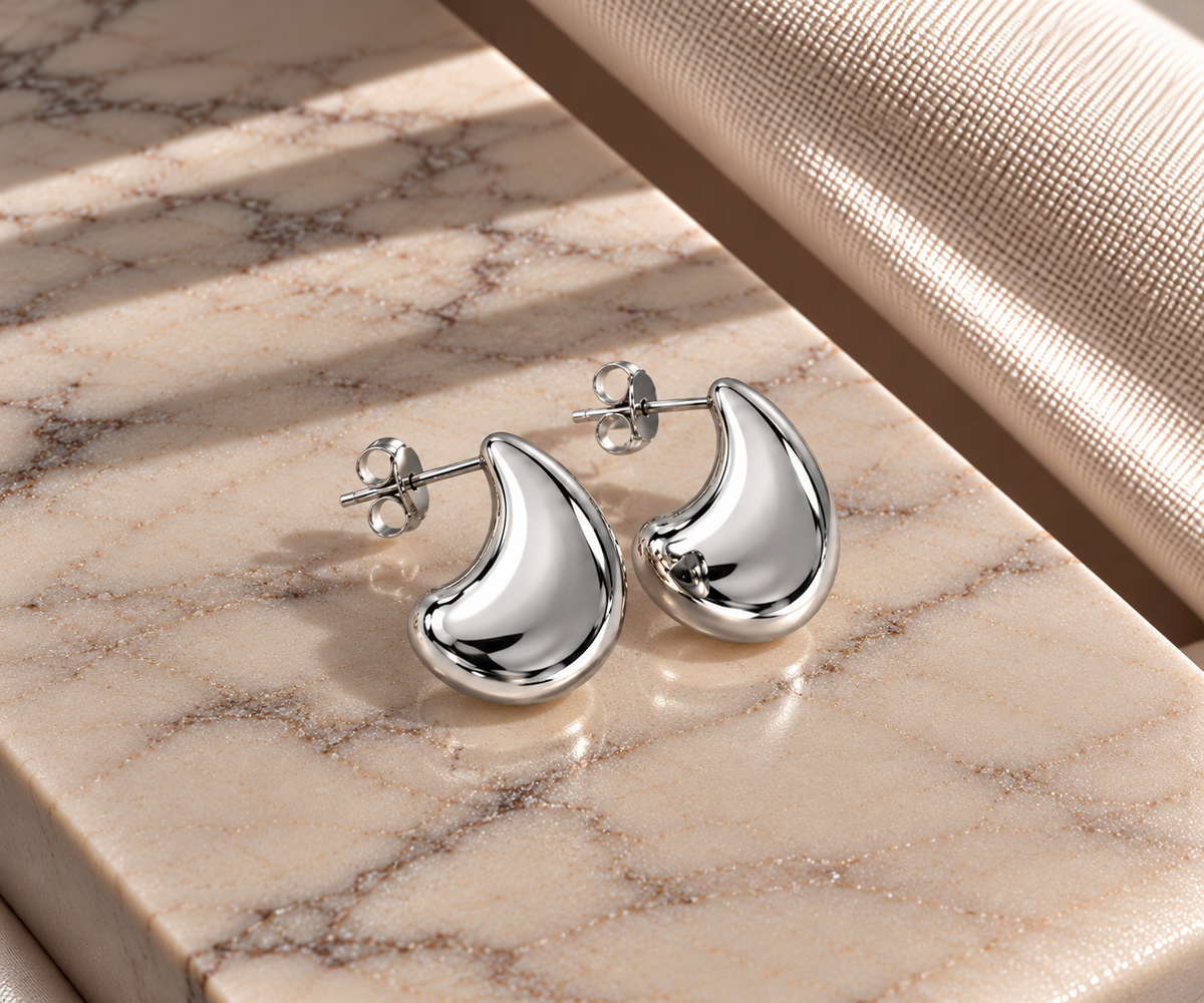 Azura Earrings - Silver