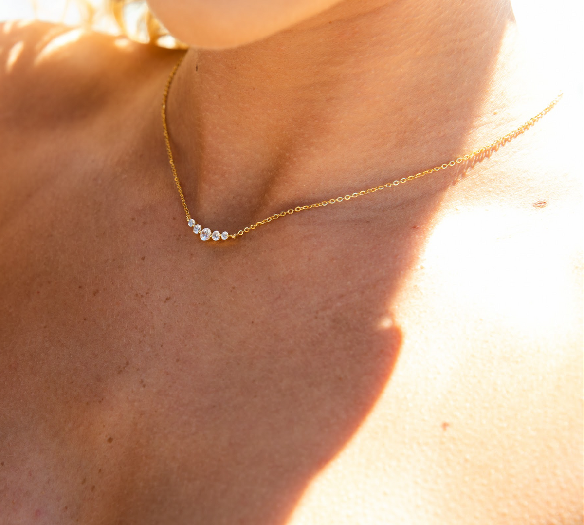 Emilia Necklace - Gold.