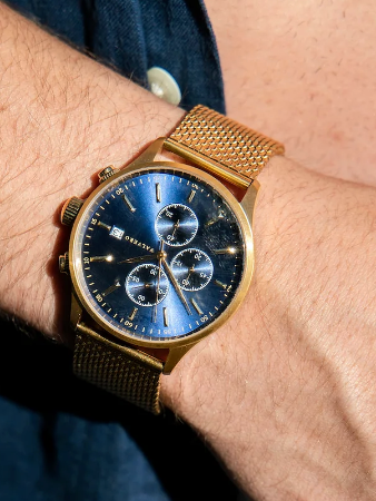 Corso Watch - Luxe Gold Sapphire