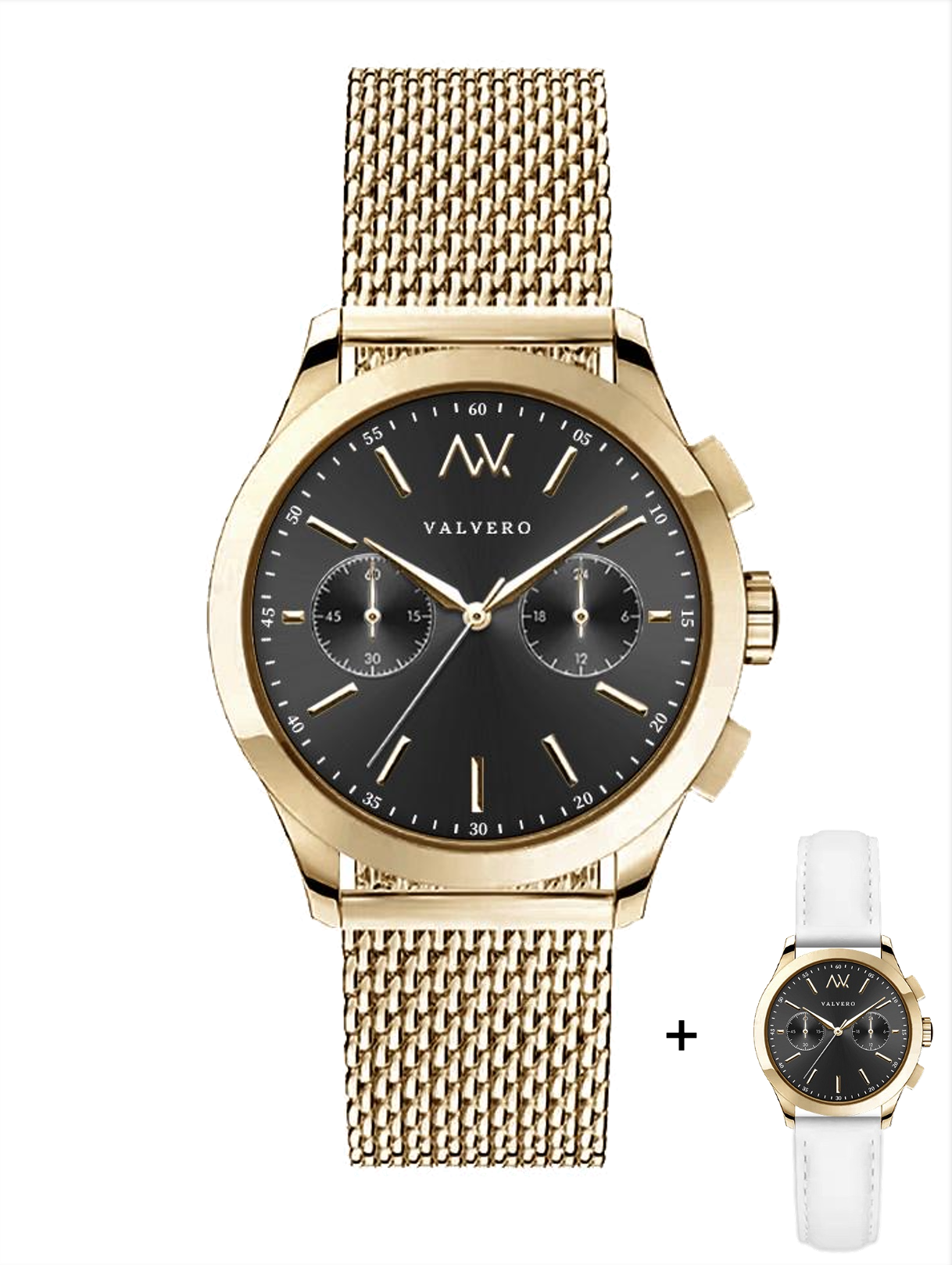 Inferno Watch - Luxe Gold Black
