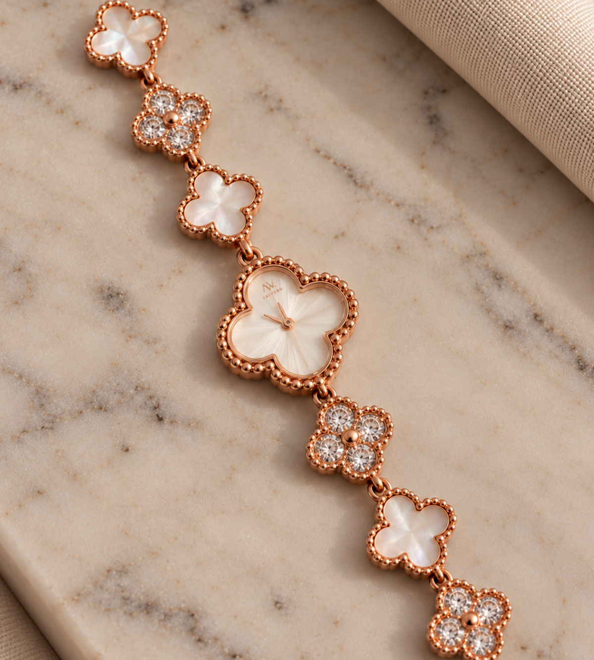 Fortuna Watch - Rose Gold Ivory.