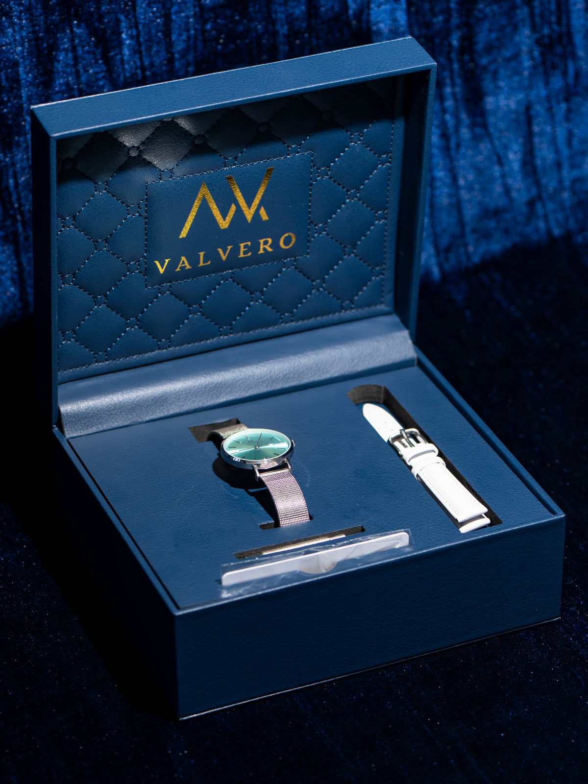 Amara Petite Watch - Sterling Teal