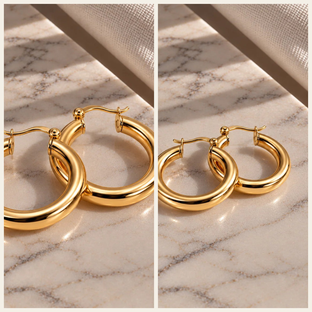 The Hoop Duo - Gold