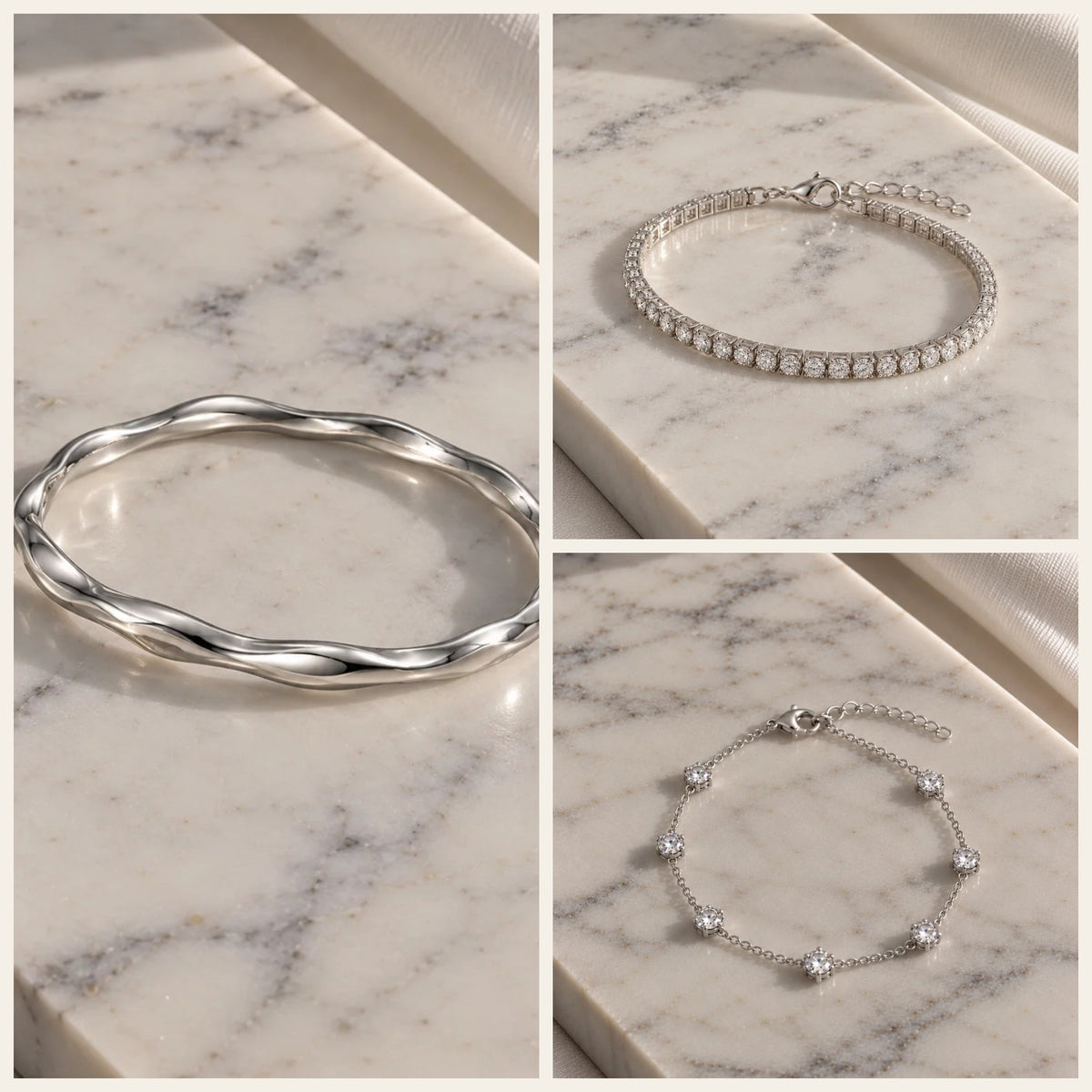 The Wrist Stack - Silver